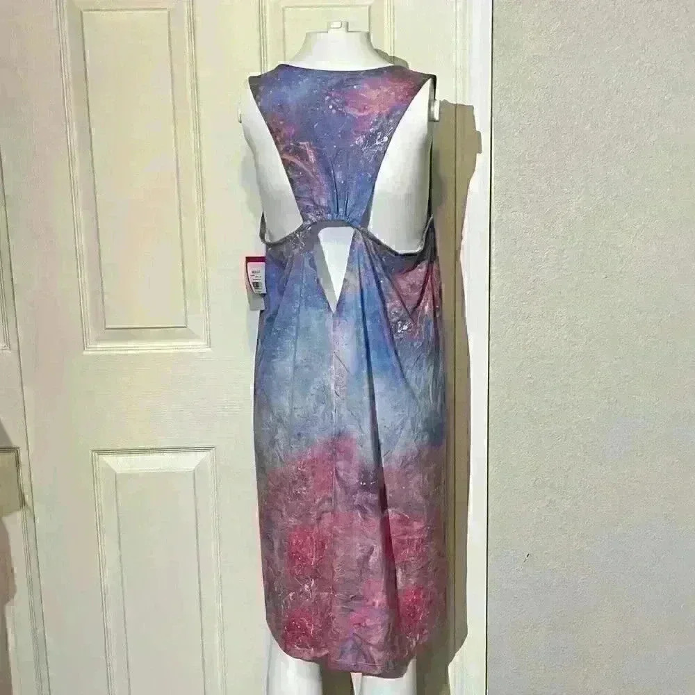 Leoma Lovegrove Cockatoo Bird Colorful Racerback Sleeveless A Line Beach Dress